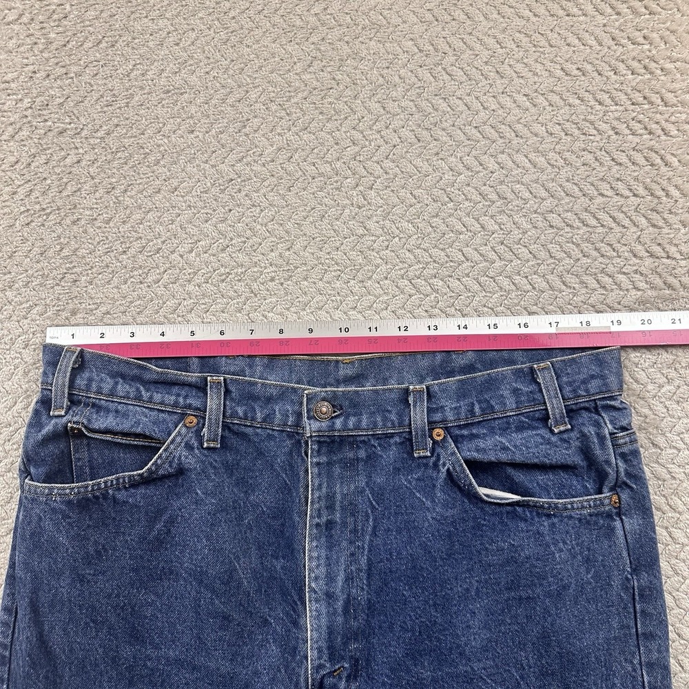 Vintage Levi's 517 Orange Tab Men's 38x30 Stone Wash Skater 80's 90's Y2K Hemmed - Picture 4 of 16